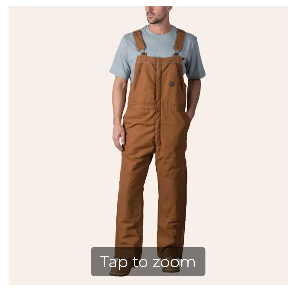 Walls Tan Workwear Overalls